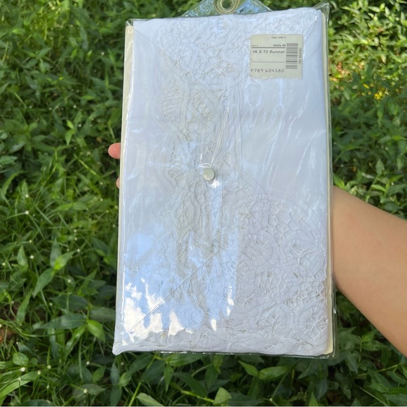 Vintage Battenburg Lace Lace Dresser Table Runner Coffee Table Elizabeth Gray - Picture 6 of 15